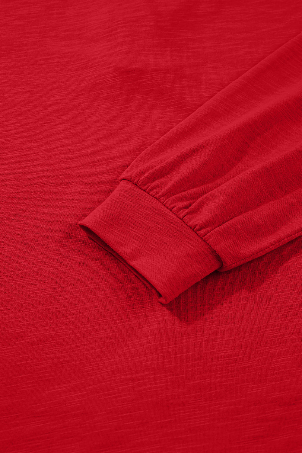 Light French Beige Casual Button V Neck Long Sleeve T-Shirt