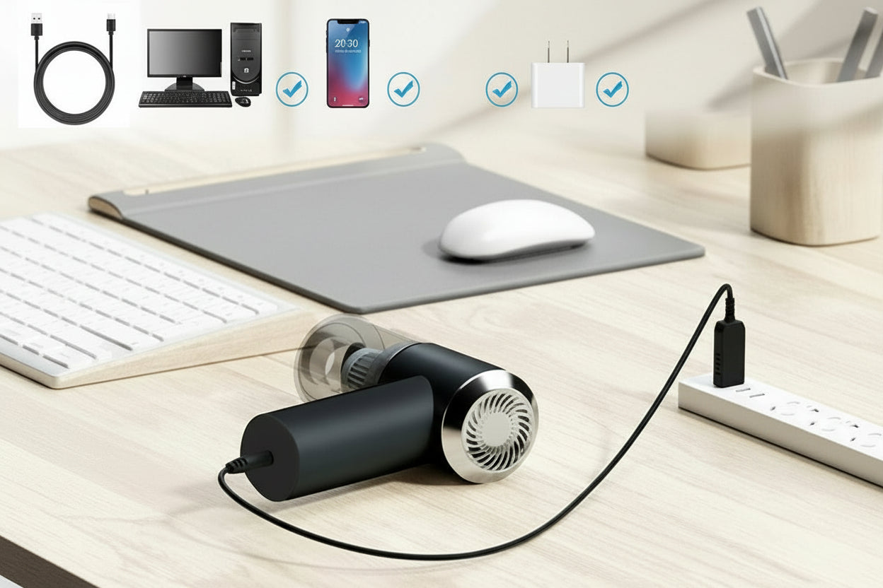 Portable Air Duster Wireless Vacuum Cleaner